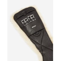 Cinchón de doma perfilado LeMieux Arika Simuwool Castaño Marr&amp;amp;oacute;n