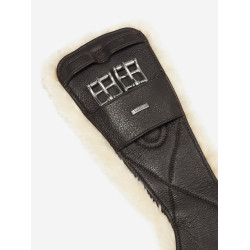 Cinchón de doma perfilado LeMieux Arika Simuwool Castaño Marr&amp;amp;oacute;n