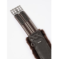 Cinchón largo perfilado LeMieux Arika Simuwool Castaño Marrón