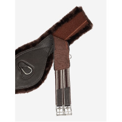 Cinchón largo perfilado LeMieux Arika Simuwool Castaño Marrón Cinchón largo perfilado LeMieux Arika Simuwool Castaño Marrón