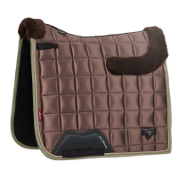 Alfombra LeMieux Merino Loire Classic Dressage Square Nuez Marrón