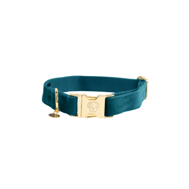 Collar para perro Velvet Kentucky Esmeralda Verde Collar para perro Velvet Kentucky Esmeralda Verde