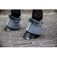 Campanas para caballo de cuero Kentucky Negro/negro