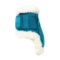 Protectores para menudillo caballos jóvenes Velvet borreguillo vegano Kentucky Esmeralda Verde