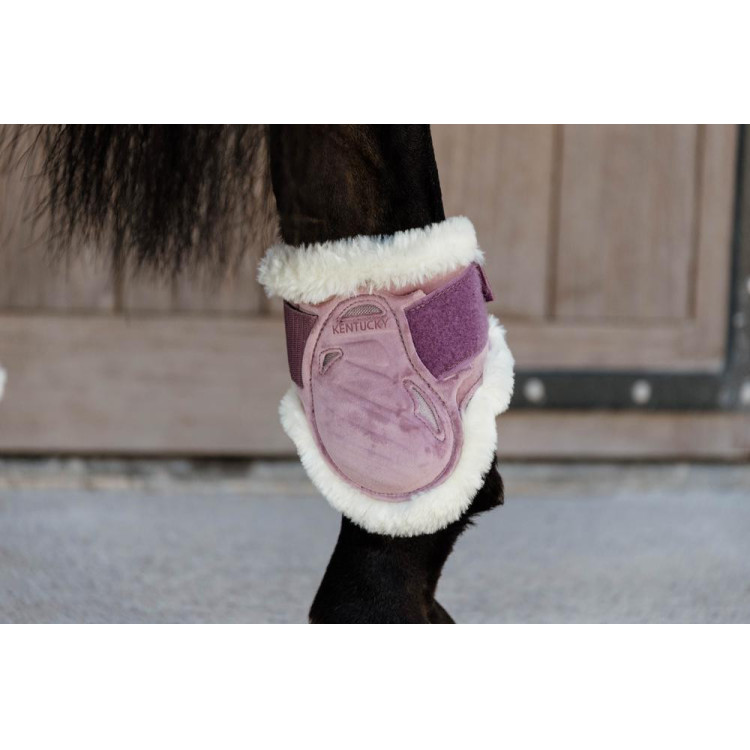 Protectores para menudillo caballos jóvenes Velvet borreguillo vegano Kentucky Protectores para menudillo caballos jóvenes Velvet borreguillo vegano Kentucky