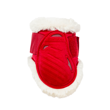 Protectores para menudillo caballos jóvenes Velvet borreguillo vegano Kentucky Roja Rojo Protectores para menudillo caballos jóvenes Velvet borreguillo vegano Kentucky Roja Rojo