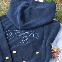 Sudadera Eden de Pénélope Capu Towel Azul marino