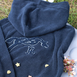 Sudadera Eden de Pénélope Capu Towel Azul marino Sudadera Eden de Pénélope Capu Towel Azul marino