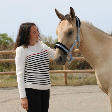 Pénélope Maelle Crudo / marino / rojo Motifs
