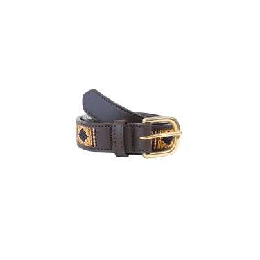 Cinturón Perlas hecho a mano Kentucky Oro Cinturón Perlas hecho a mano Kentucky Oro