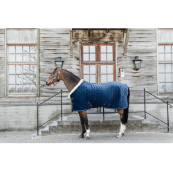 Cubierta de presentación Velvet Kentucky Marino Azul marino