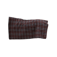 Manta Secante Cuadrada Heavy Kentucky Estampado a cuadros marrón Motifs