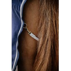 Alfombra de forro polar Cuerda trenzada Kentucky Marino Azul marino