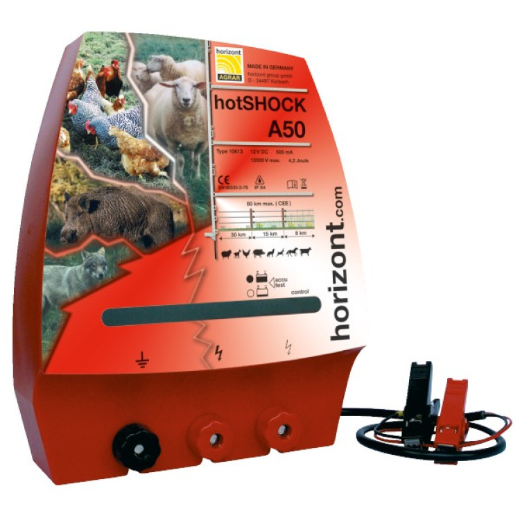 Pastor electrico hotSHOCK A50 Horizont 12V
