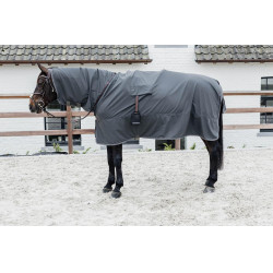 Impermeable para caballo Hurricane con orificios para estribos Kentucky
