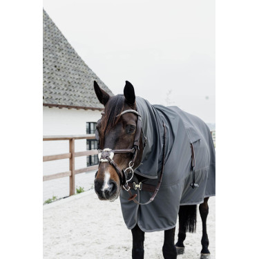 Impermeable para caballo Hurricane con orificios para estribos Kentucky Impermeable para caballo Hurricane con orificios para estribos Kentucky