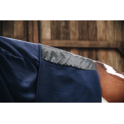 Cubrecuello polar para caballos Kentucky Marino Azul marino