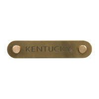 Placa para cabezada o Kentucky Oro