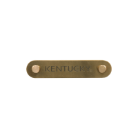 Placa para cabezada o Kentucky Oro Placa para cabezada o Kentucky Oro
