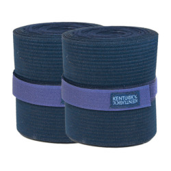 Bandas de polo Polar Fleece y Elástico Kentucky Marino Azul marino