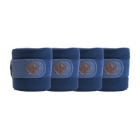 Bandas de polo Polar Fleece Glitter Kentucky Marino Azul marino