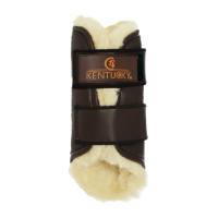 Guarniciones delanteras cerradas de cuero Kentucky Castaño Marr&amp;oacute;n