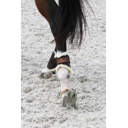 Guarniciones cerradas de cuero posteriores cortas Kentucky Castaño Marrón