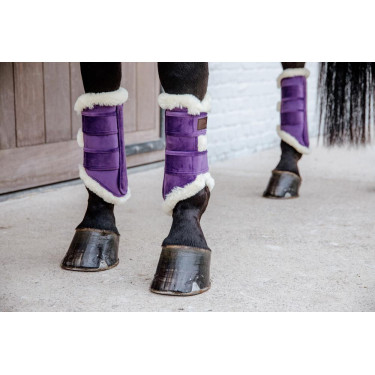 Guarniciones cerradas Velvet Contrast Kentucky Malva real Violeta