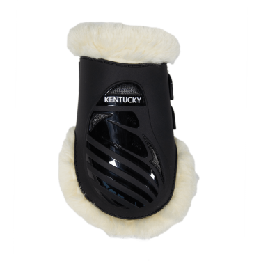 Protector de menudillo elástico con borreguillo vegano Kentucky Protector de menudillo elástico con borreguillo vegano Kentucky