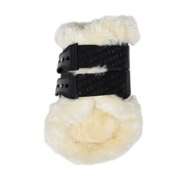 Protector de menudillo elástico con borreguillo vegano Kentucky Protector de menudillo elástico con borreguillo vegano Kentucky