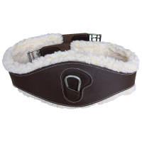 Cincha anatómica lana Privilege Equitation Castaño Marrón