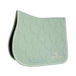Manta de salto Color Edition Leather Kentucky Menta Verde
