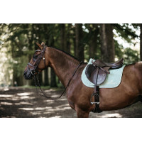 Manta de salto Color Edition Leather Kentucky Menta Verde
