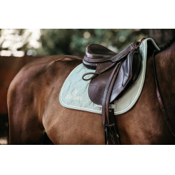 Manta de salto Color Edition Leather Kentucky Menta Verde
