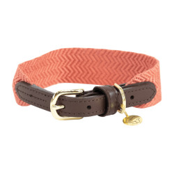 Collar para perro Jacquard Kentucky Terracota Naranja