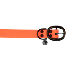 Collar para perro Soft Rubber Kentucky Naranja neón