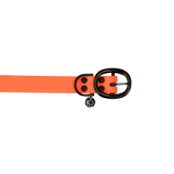 Collar para perro Soft Rubber Kentucky Naranja neón
