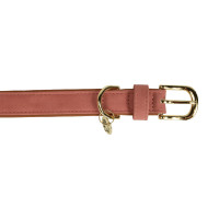 Collar para perro de cuero vegano Kentucky Melocotón Rosa