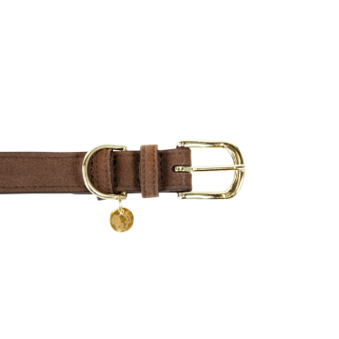 Collar para perro Velvet Leather Kentucky Collar para perro Velvet Leather Kentucky