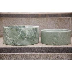 Cuenco para perro Mármol Kentucky Verde abeto