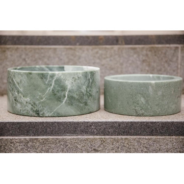 Cuenco para perro Mármol Kentucky Verde abeto