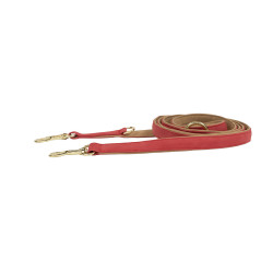 Correa para perro Vegan Leather Kentucky Roja Rojo