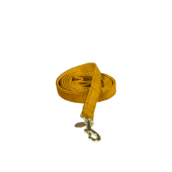 Correa para perro Velvet 120 cm Kentucky Mostaza Amarillo