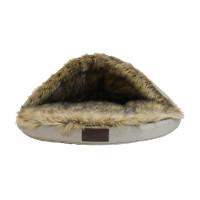 Cama para perro Igloo Kentucky Marrón Marr&amp;amp;amp;oacute;n