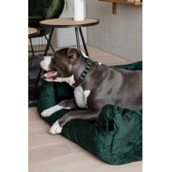 Cama para perro Velvet Kentucky Verde abeto Cama para perro Velvet Kentucky Verde abeto