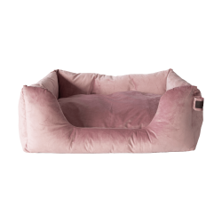 Cama para perro Velvet Kentucky Rosa viejo