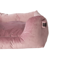 Cama para perro Velvet Kentucky Rosa viejo