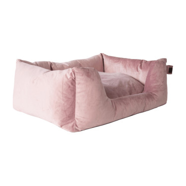 Cama para perro Velvet Kentucky Rosa viejo