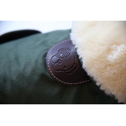 Abrigo impermeable para perro 300g Kentucky Verde oliva