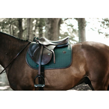 Alfombra Kentucky Color Edition Leather salto Verde oliva